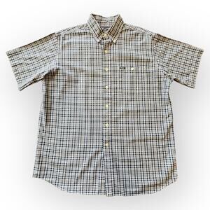 Ralph Lauren Sport Shirt Button Down Blue Check Medium